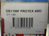 Protex Front Brake Pad Set Suitable For Toyota Landcruiser New Part