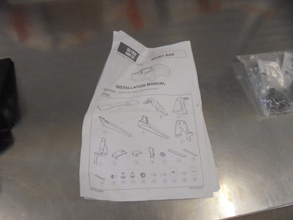 Isuzu D-Max X-Terrain Dual Cab Genuine Sports Bar Kit Black New Part
