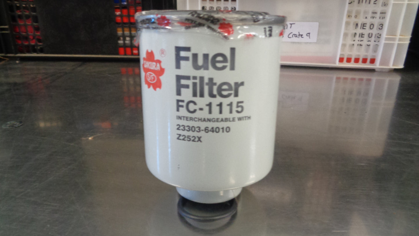 Sakura Fuel Filter suits Toyota Hilux Landcruiser Prado New Part