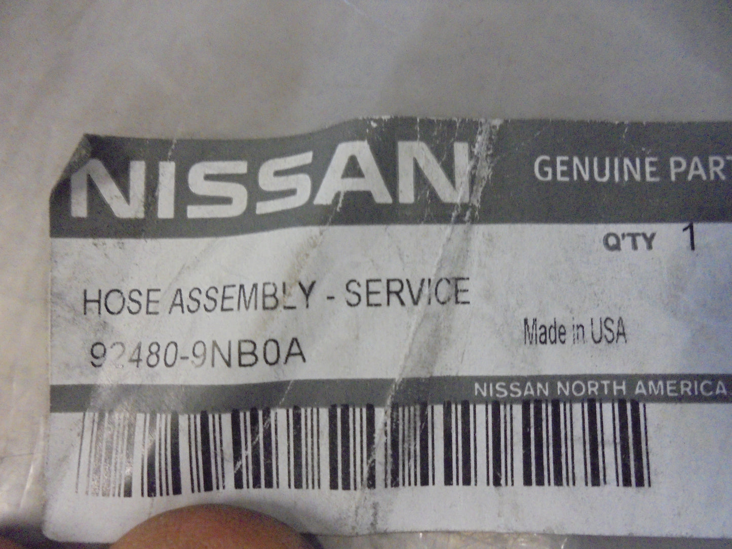 Nissan Pathfinder R52 Genuine Lower A/C Flexable Hose New Part