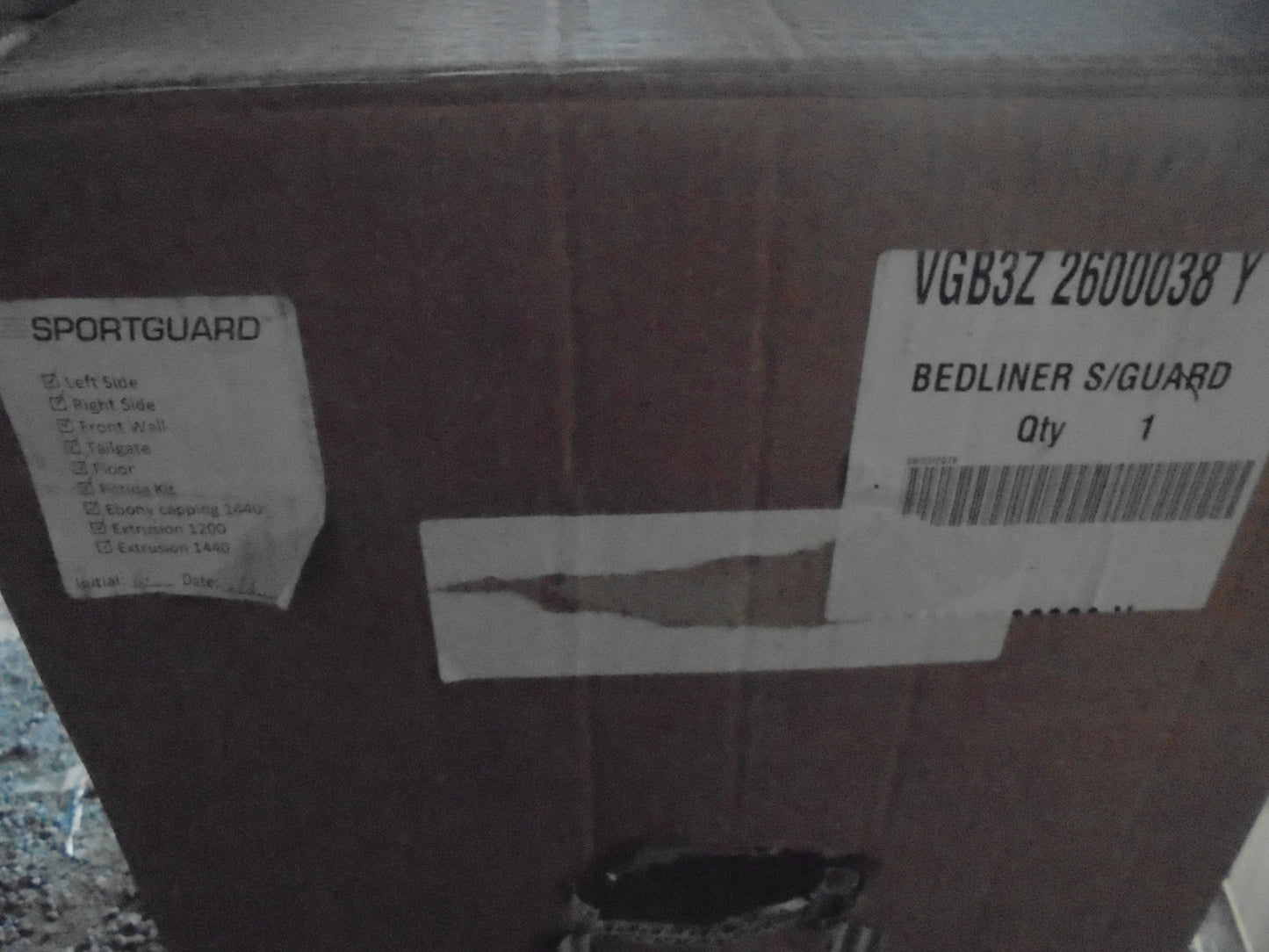 Ford Ranger PX Dual Cab XL-Plus Genuine Tub Liner Protector Kit New Part