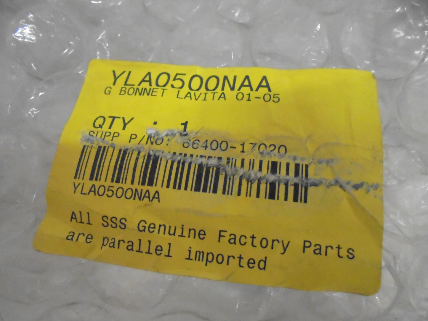 Hyundai Lavita Genuine Bonnet Assembly New Part