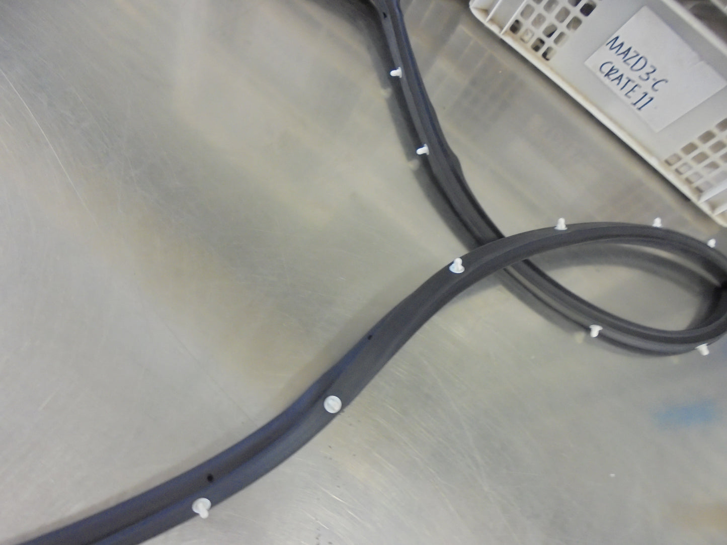 Holden Barina Genuine Left Hand Rear Door Weatherstrip Rubber New Part