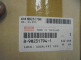 Isuzu D-Max M-UX Genuine Drivers Front Door Lock ASM New Part