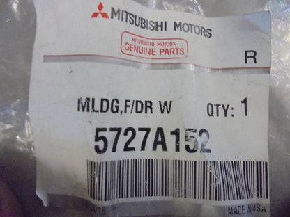 Mitsubishi Galant Genuine Passenger Front Door Belt Weatherstrip New Part