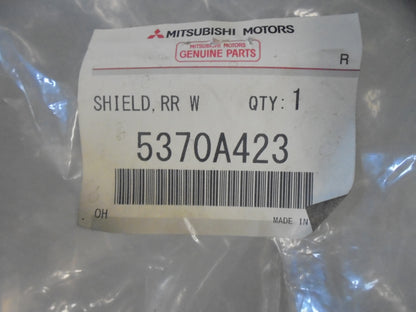 Mitsubishi Lancer EVO Genuine Left Hand Rear Splash Shield New Part