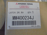 Mitsubishi Outlander Genuine Left Hand Rear Door Latch Kit New Part