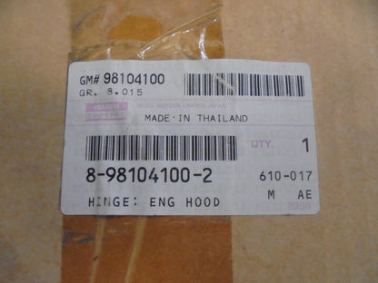 Isuzu D-Max Genuine Left Hand Front Bonnet Hinge New Part