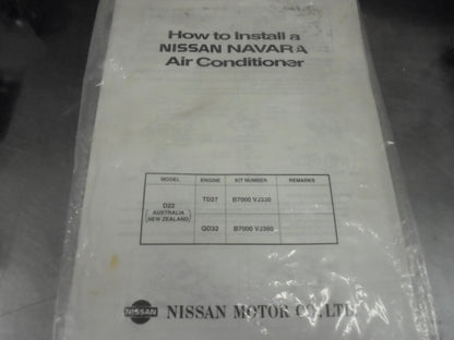 Nissan Navara D22 QD32 Engine ONLY Genuine Air Conditioning Kit New Part