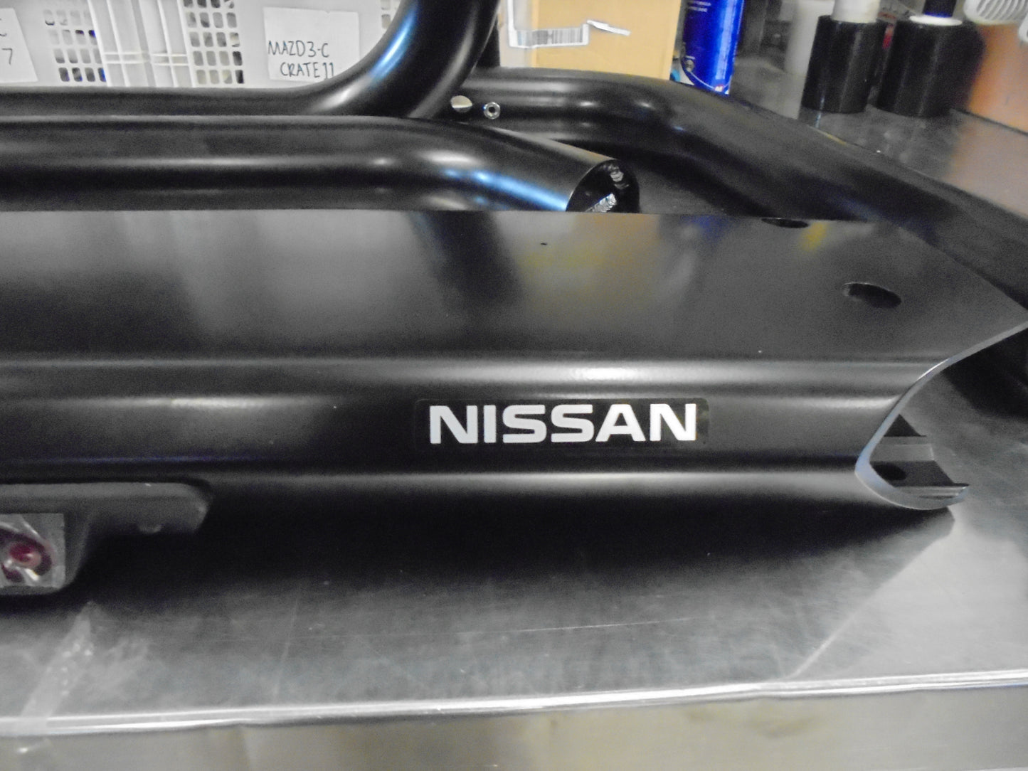 Nissan Navara D23 NP300 Dual Cab Genuine Black Sports Bar New Part