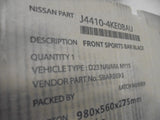 Nissan Navara D23 NP300 Dual Cab Genuine Black Sports Bar New Part