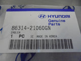 Hyundai Excel Genuine Rear Door Emblem New Part