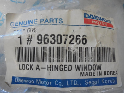 Holden Barina-Dawoo Kalos Genuine Rear Window Hinged Lock Black New Part