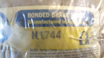 Bonded Brake Shoes suits Toyota Landcruiser Prado New part