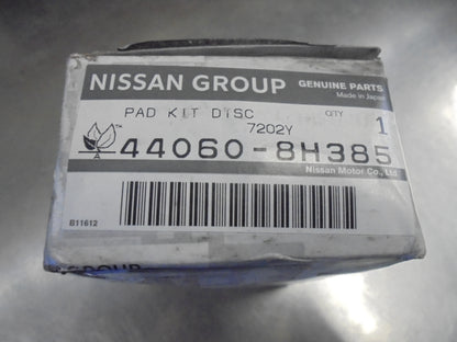 Nissan Skyline-Tiida-Qashqai-Pulsar-Murano-Leaf Genuine Rear Brake Pads New Part