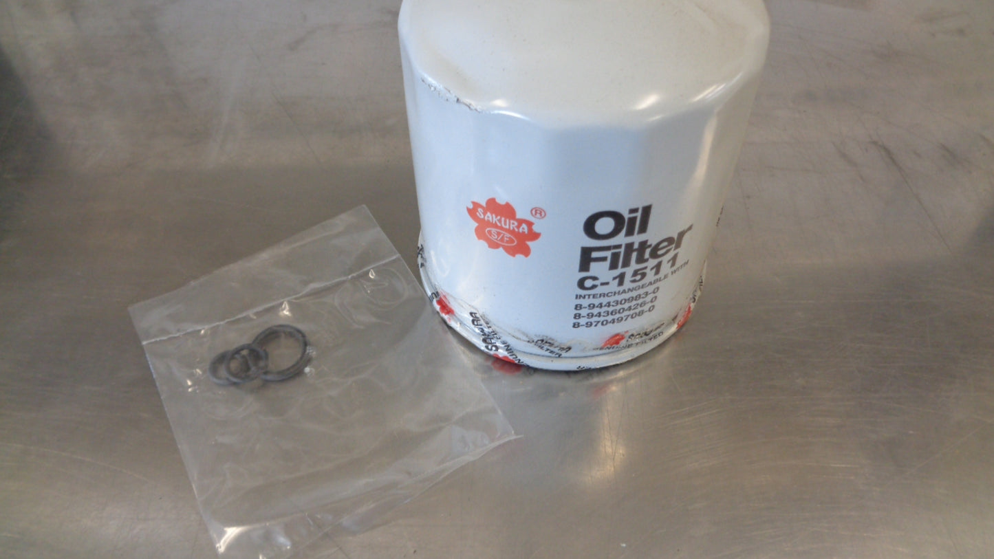 Sakura Oil Filter Suits Holden Rodeo TF / Jackaroo Diesel New Part