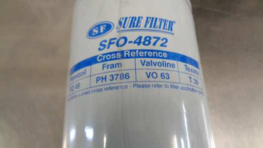 Sure Filter Oil Filter suits Ford F Series New Part