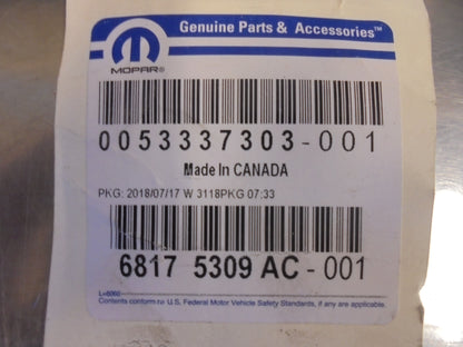 Jeep Grand Cherokee Genuine Passenger Front Seat Base With Adjuster New Part