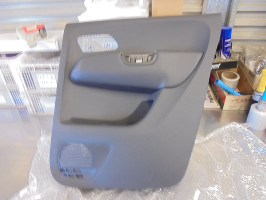 VW Amarok Genuine Drivers Rear Door Tim Leatherette Black New Part
