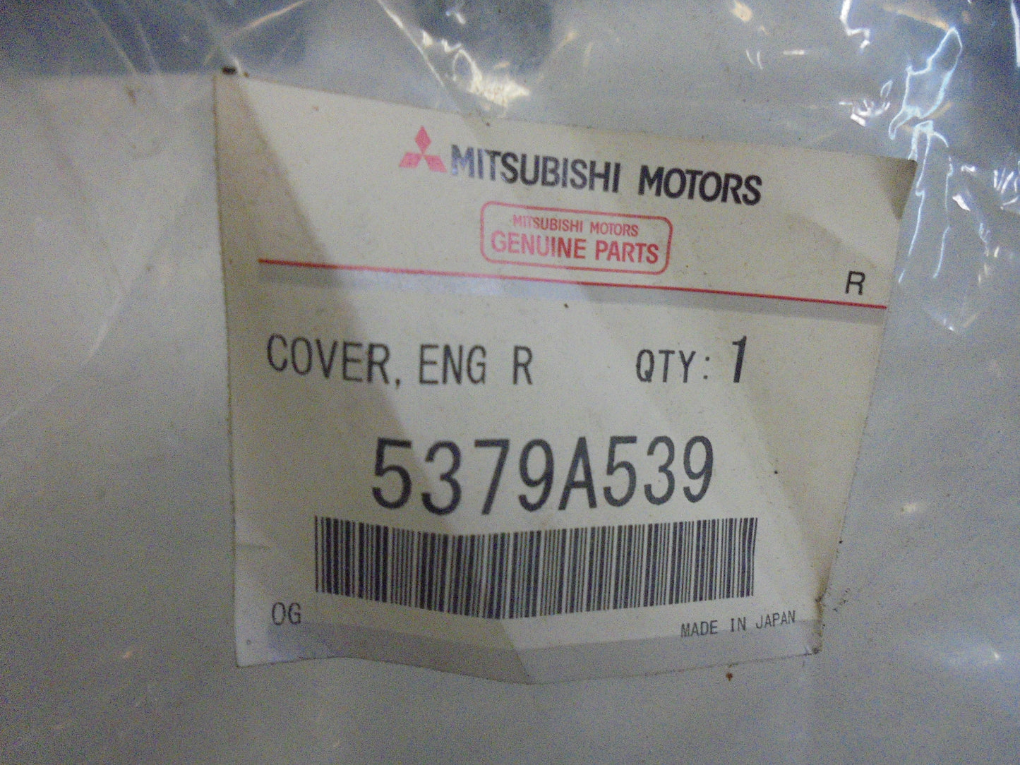 Mitsubishi Lancer Genuine Front Lower Engine Shield New Part