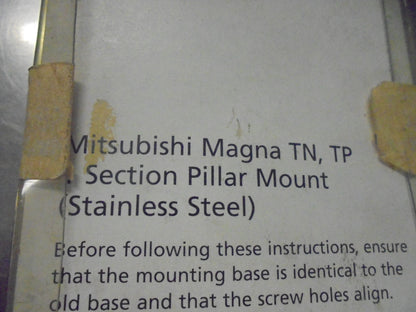 Primeline Pillar Mount Antenna Suits Mitsubishi Magna TN-TP New Part