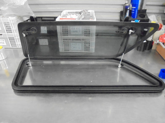 Mitsubishi MN Triton GLX-R Genuine Passenger Canopy Tilt Up Window With Key New Part