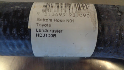 Lower Radiator Hose suits Landcruiser 100 Series New Part