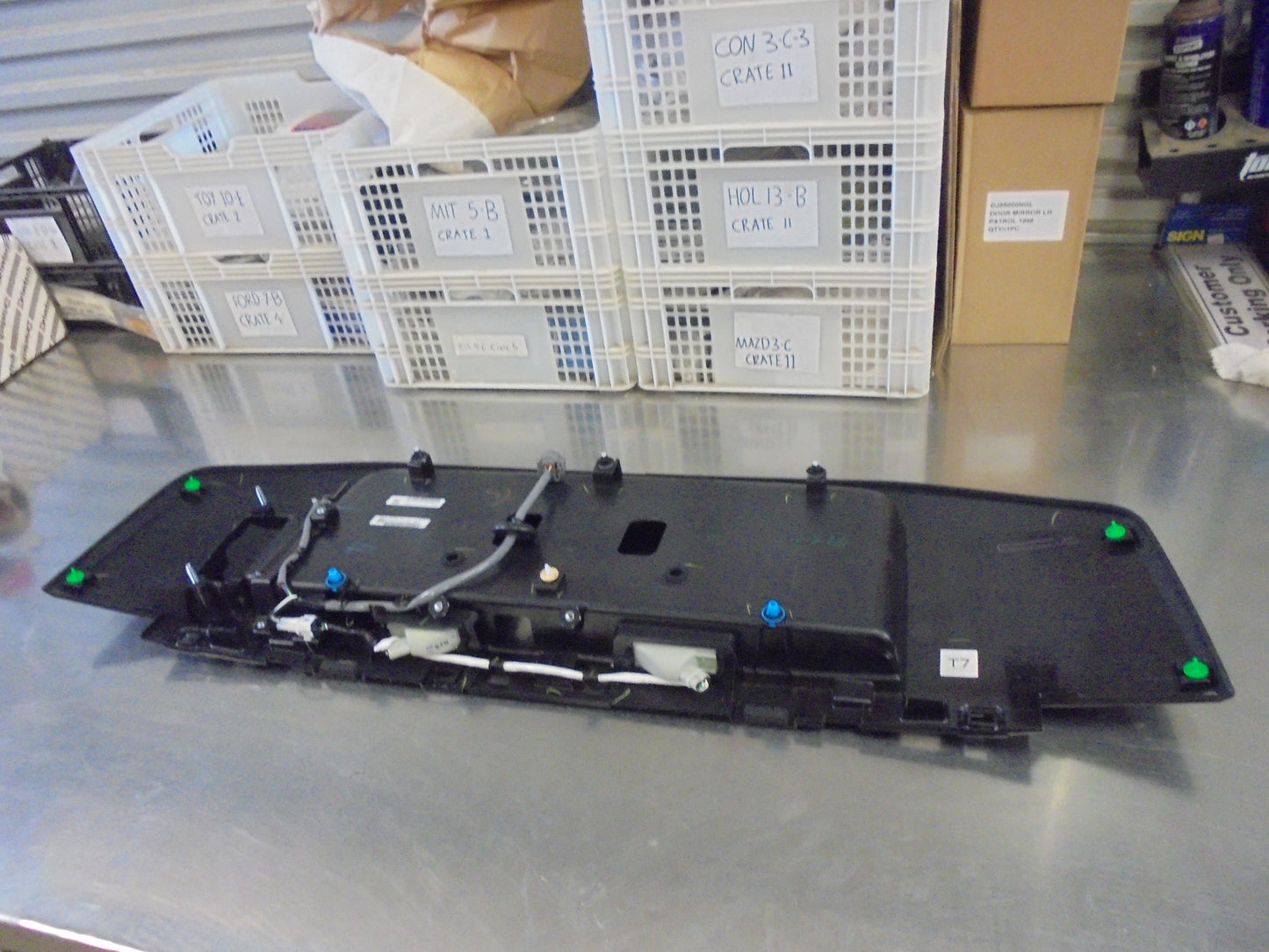 Toyota Prado 150 Series Genuine Rear Door Garnish New Part
