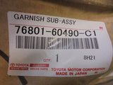 Toyota Prado 150 Series Genuine Rear Door Garnish New Part