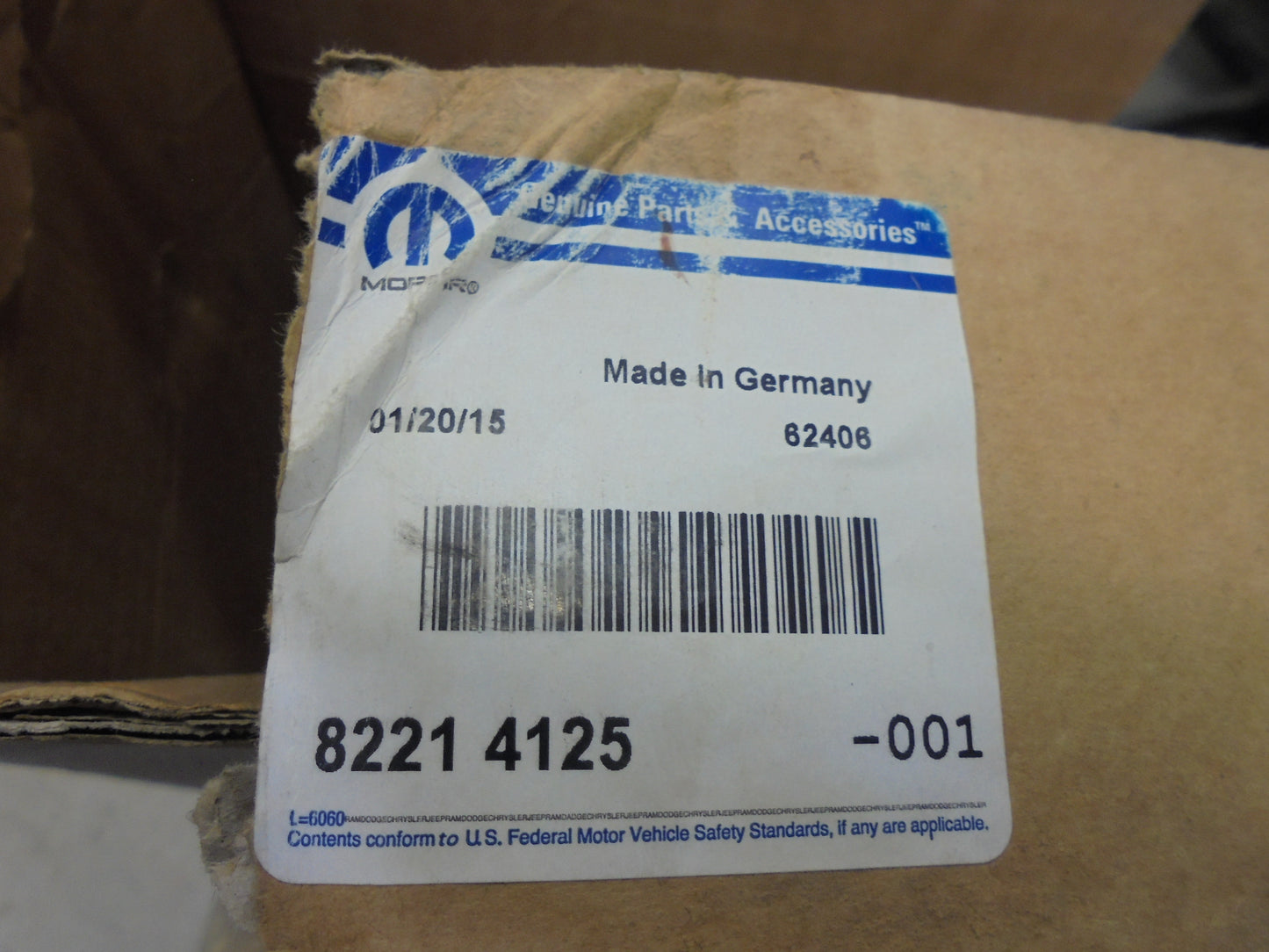 Jeep Cherokee Genuine Rear Structural Towbar Beam New Part