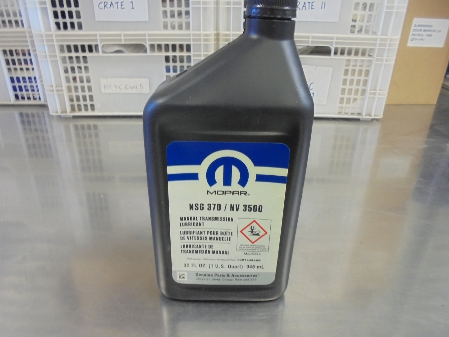 Jeep Genuine Manual Transmission Fluid NSG370/NV3500 1Ltr New Part