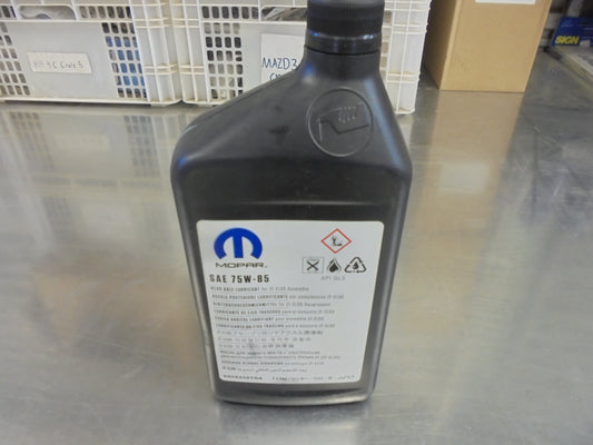 Jeep Mopar Genuine Rear Axel Fluid ZF-ELSD SAE 75W-85 1Ltr New Part