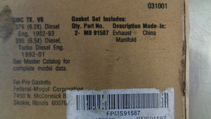 Exhaust Manifold Set Suits GMC TK V8 New Part