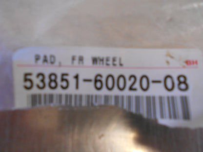 Toyota Genuine Front Wheel Pad New Part