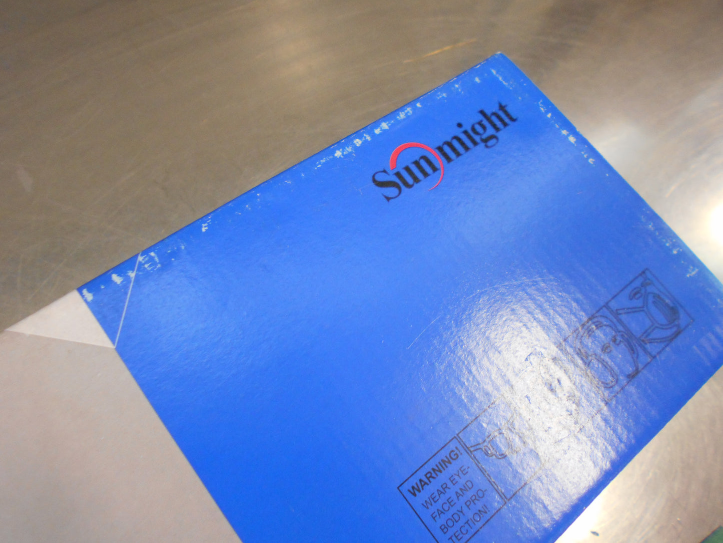 SUNMIGHT Velcro film sheets on plastic base 70mm x 420mm, 14 holes, green P-80 New Part