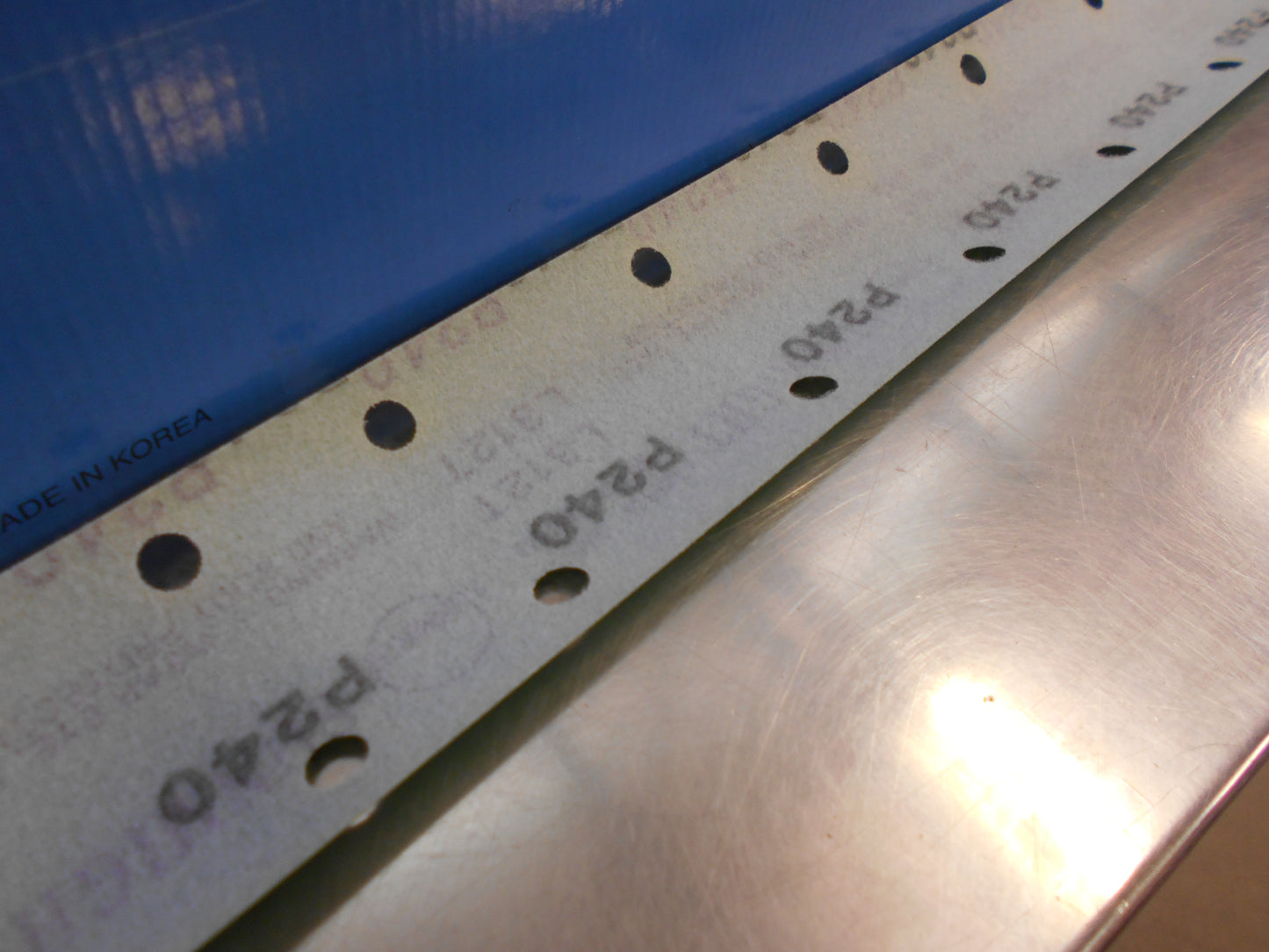 SUNMIGHT Velcro film sheets on plastic base 70mm x 420mm, 14 holes, green P-180 New Part