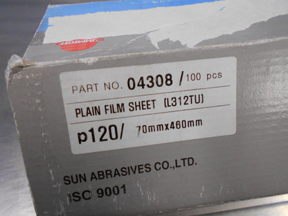 Sunmight 70mm x 460mm Plain No hole File Sheet