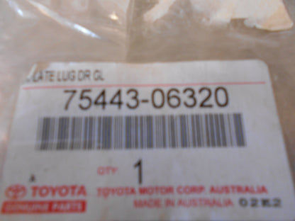 Toyota Hiace GL Genuine Luggage Compartment Door Badge New Part