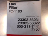 Sakura Fuel Filter Suits Daihatsu/Holden/Toyota New Part