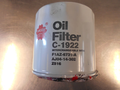 Sakura Oil Filter Suits Ford/FPV/Jeep/Mazda Various Models New Part