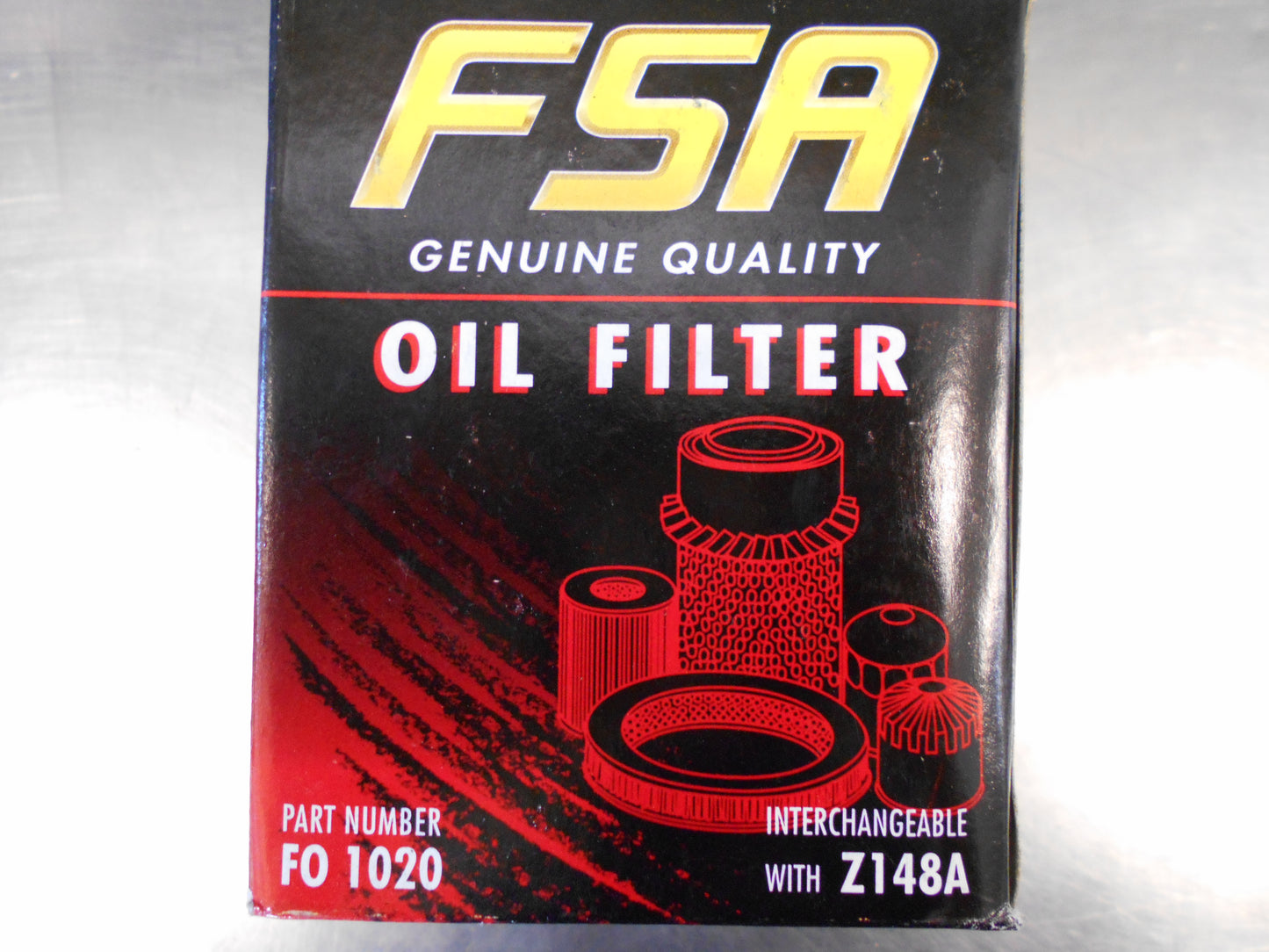 FSA Oil Filter Suits Honda/Mazda/Subaru Various Models New Part
