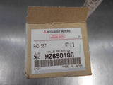 Mitsubishi Colt Genuine Brake Pad Set New Part