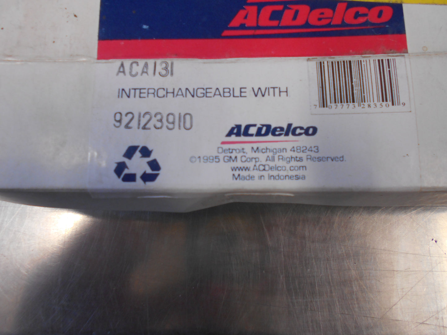 ACDelco Air Filter Air Filter Suitable For HOLDEN CRUZE/SUZUKI IGNIS New Part