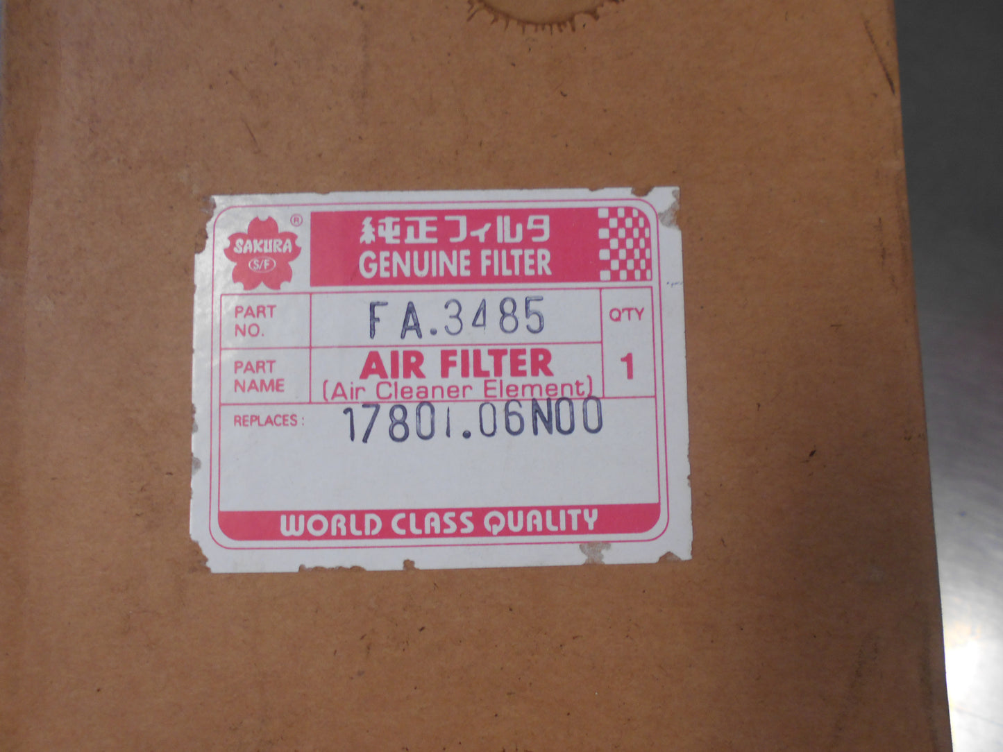 Sakura Air Filter Suits Nissan GQ Patrol RD28T New Part