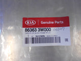 Kia Sportage Genuine Rear Left Hand Door Black Out Tape New Part