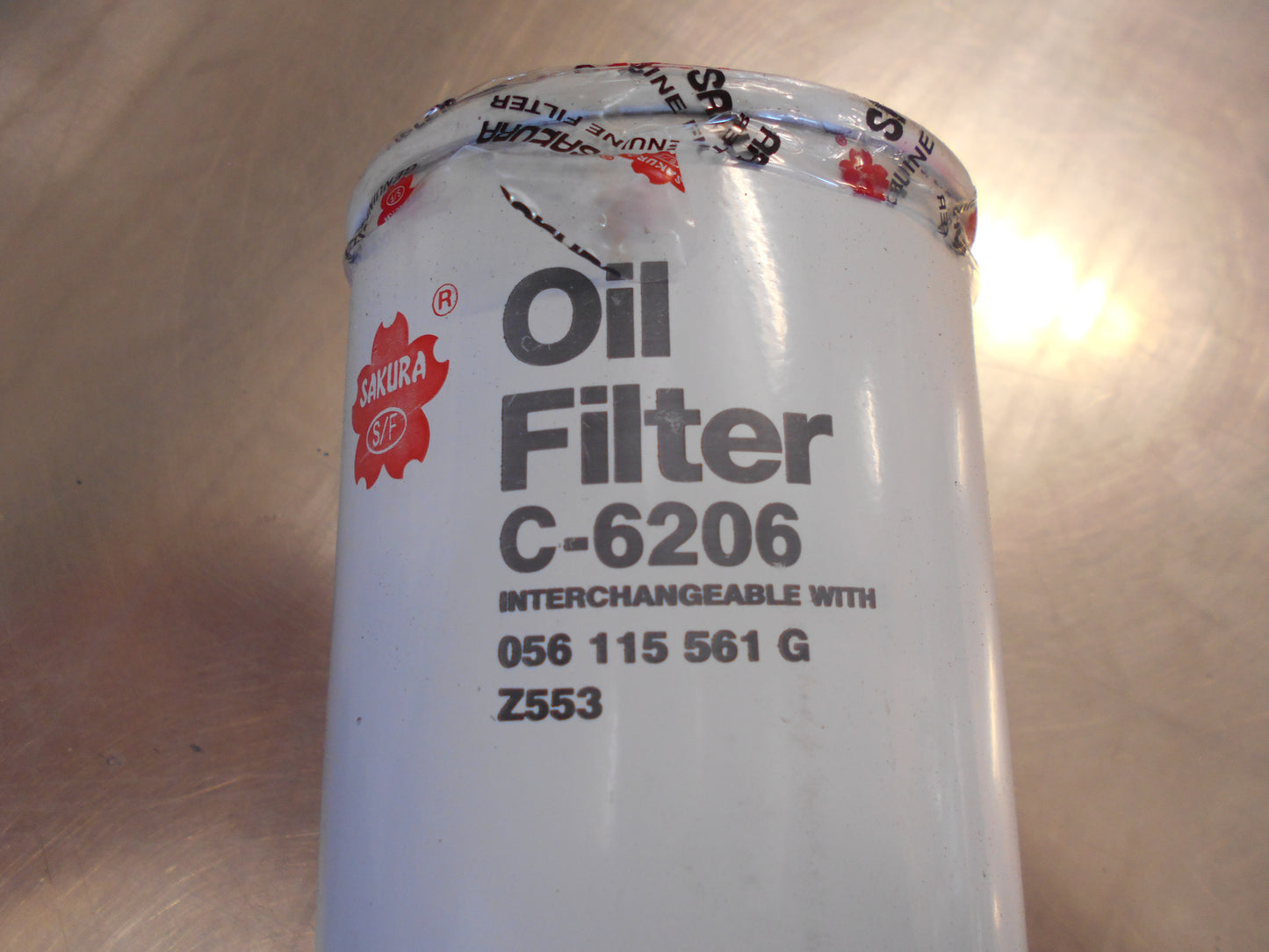 Sakura Oil Filter Suits Audi / VW / Ford Various Models New Part