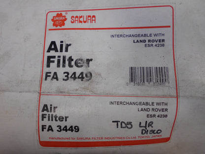 Sakura Air Filter Suits Land Rover Various Models New Part