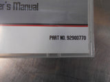 Mitsubishi PB Challenger Genuine Owner's Manual Disc New Part