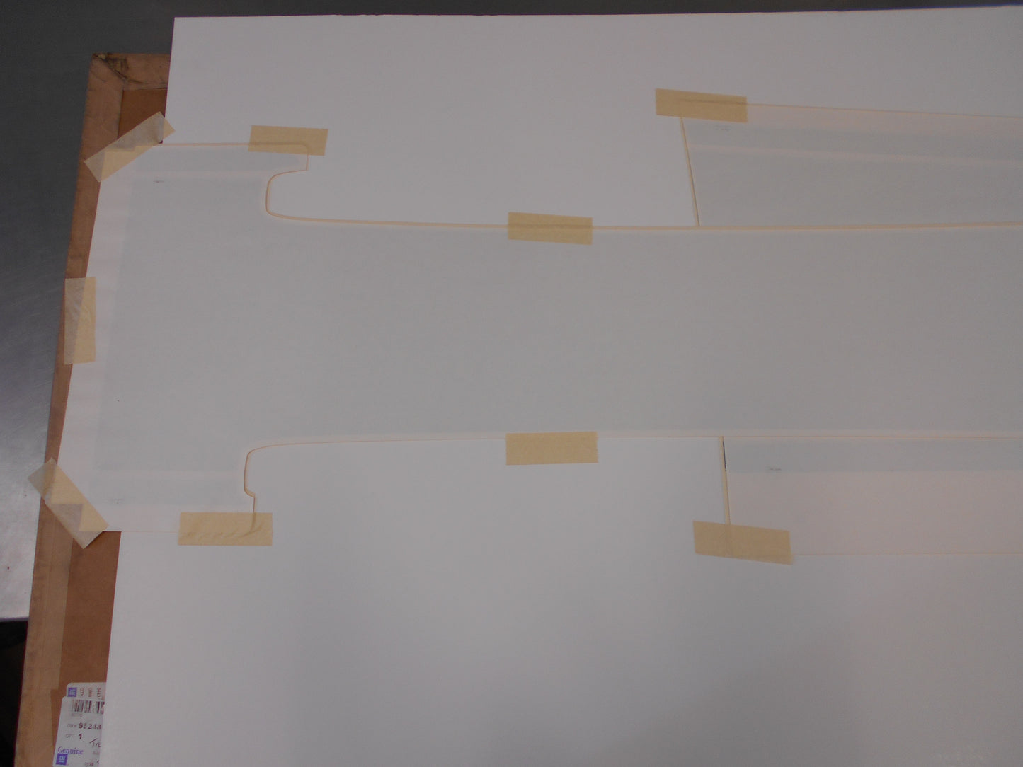 Holden Trax Genuine Black Stripe Roof/Bonnet Decal Kit New Part