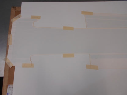 Holden Trax Genuine Black Stripe Roof/Bonnet Decal Kit New Part